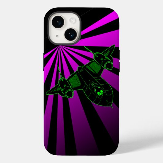SR-71 Blackbird iPhone Case (Achterkant)