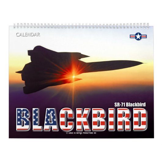 SR-71 BLACKBIRD KALENDER (Hoes)