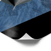 SR-71 BLACKBIRD LUCHTVAARTMAATSCHAPPIJ Glossy Post Poster (Hoek)