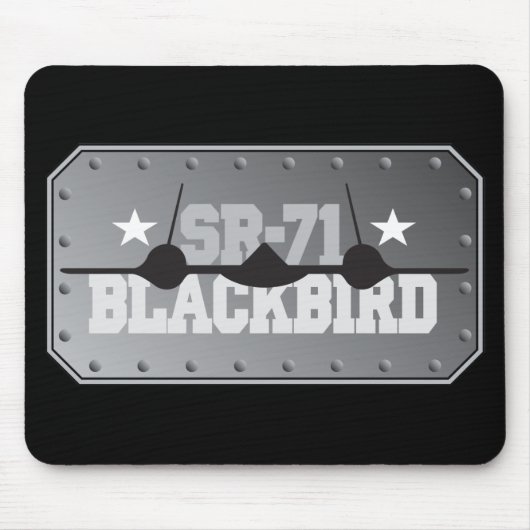 SR-71 Blackbird Muismat (Voorkant)