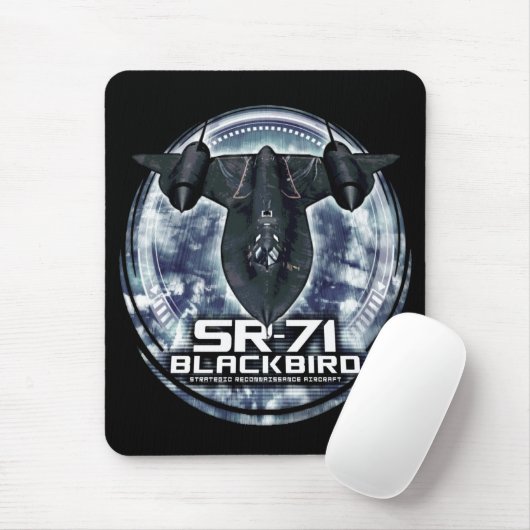SR-71 Blackbird Muismat (Met muis)
