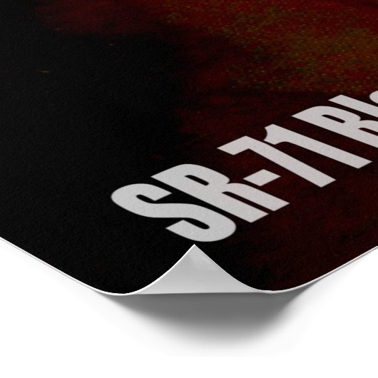 SR-71 BLACKBIRD PILOT POSTER (Hoek)