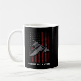 SR-71 Blackbird plane  Koffiemok