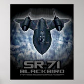 SR-71 Blackbird Poster (Voorkant)
