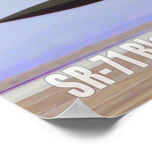 SR-71 BLACKBIRD POSTER (Hoek)