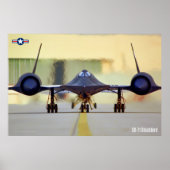 SR-71 BLACKBIRD POSTER (Voorkant)