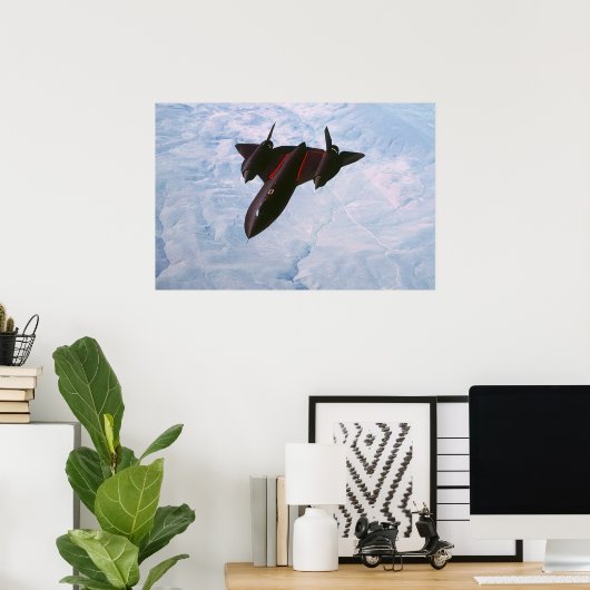 SR-71 Blackbird Poster (Thuiskantoor)