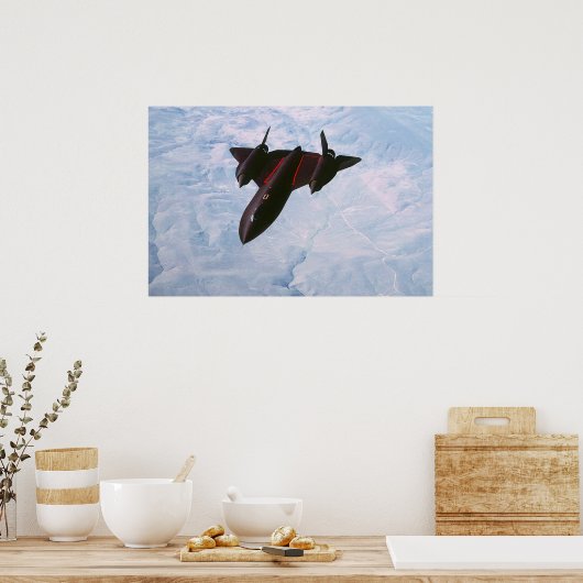 SR-71 Blackbird Poster (Keuken)