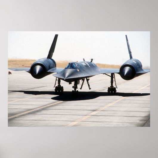 SR-71 Blackbird Poster (Voorkant)