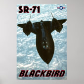 SR-71 BLACKBIRD POSTER (Voorkant)