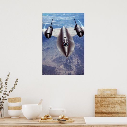 SR-71 Blackbird Poster (Keuken)