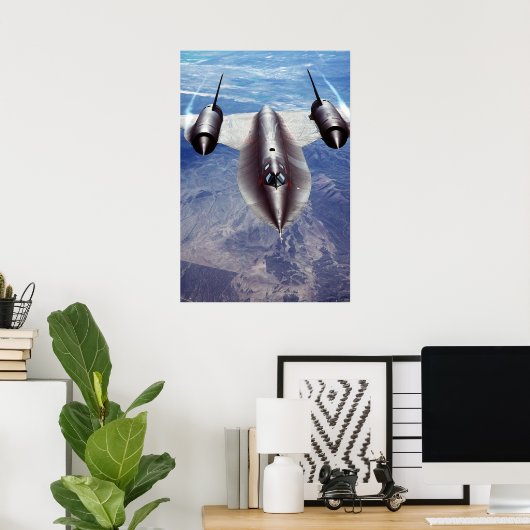 SR-71 Blackbird Poster (Thuiskantoor)