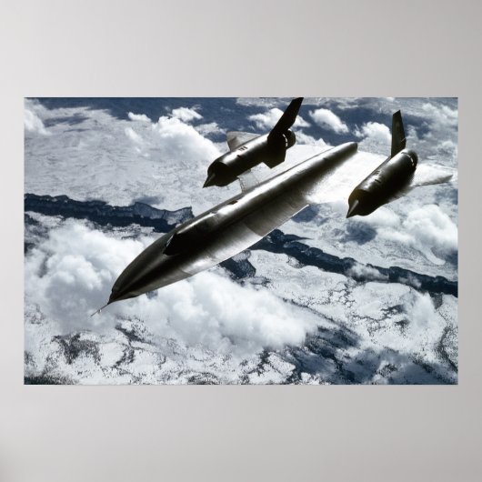 SR-71 Blackbird Poster (Voorkant)