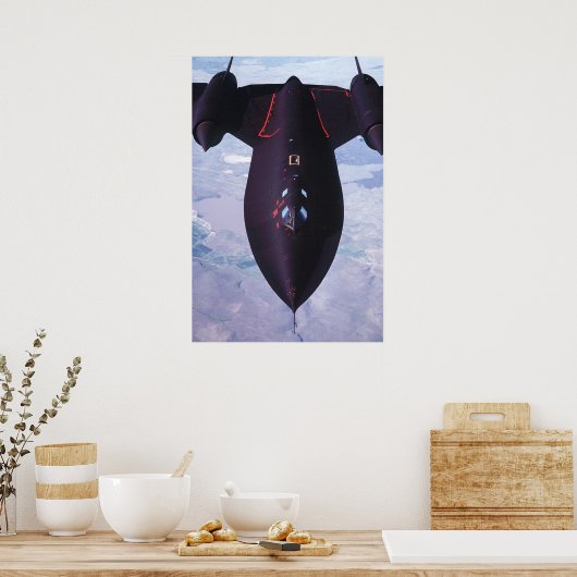 SR-71 Blackbird Poster (Keuken)