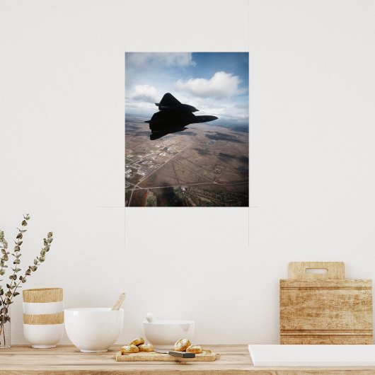 SR-71 Blackbird Poster (Keuken)