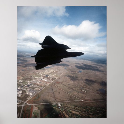 SR-71 Blackbird Poster (Voorkant)