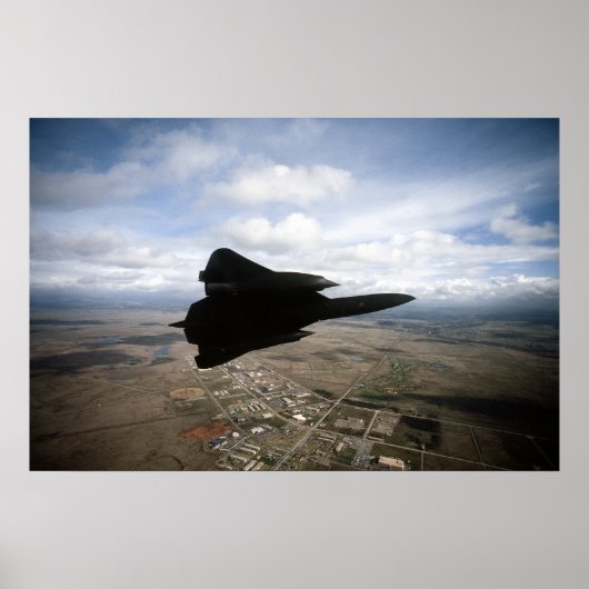 SR-71 Blackbird Poster (Voorkant)