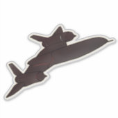 SR-71 Blackbird, Spy Plane Vliegtuig Sticker (Voorkant)