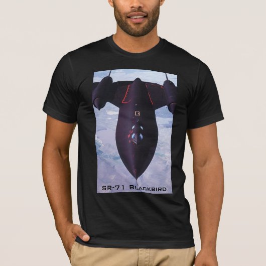SR-71 Blackbird T-shirt (Voorkant)