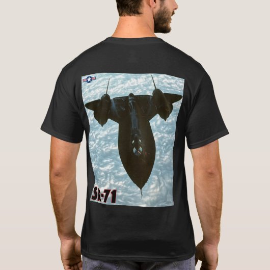 SR-71 BLACKBIRD T-SHIRT (Achterkant)