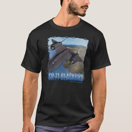 SR-71 Blackbird T-shirt (Voorkant)