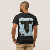 SR-71 BLACKBIRD T-SHIRT (Achterkant volledig)