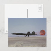 SR-71 merel Briefkaart (Voorkant / Achterkant)