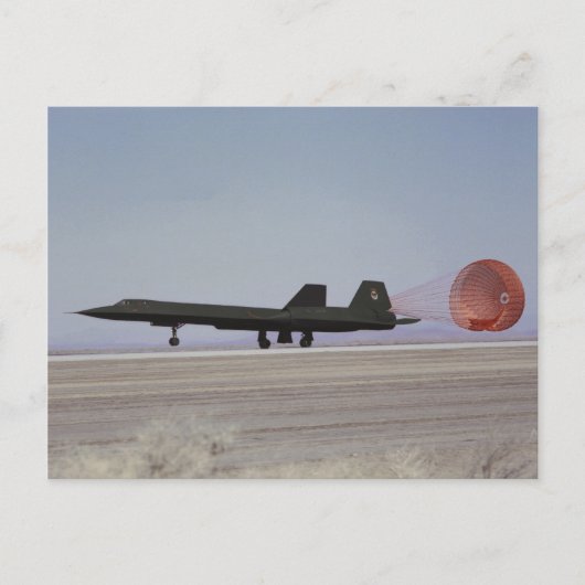 SR-71 merel Briefkaart (Voorkant)