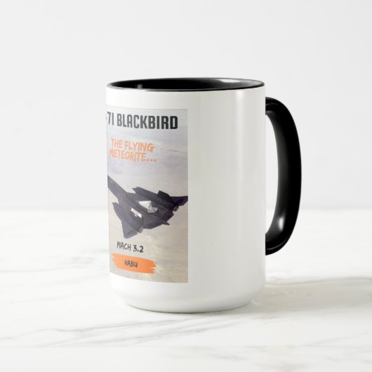 SR-71 Mok Blackbird Habu Designer (Voorkant rechts)