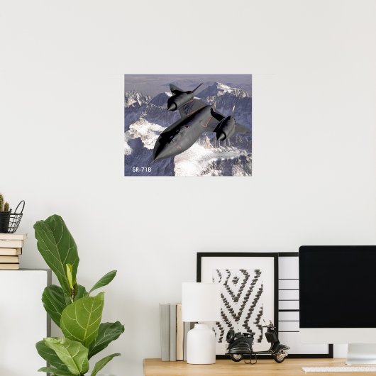 SR-71 poster 16 x 20 inch (Thuiskantoor)