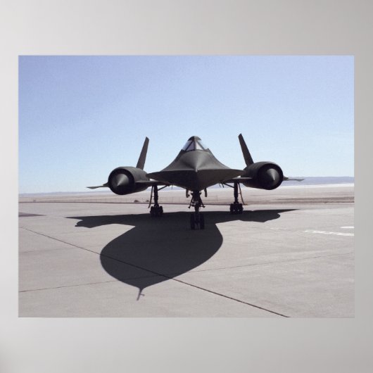 SR-71 Poster van Blackbird (Voorkant)