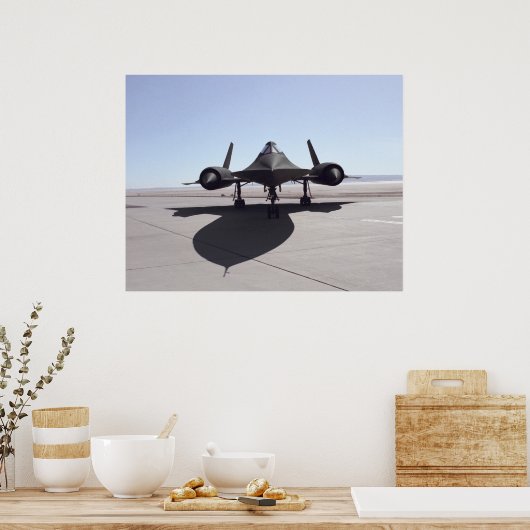 SR-71 Poster van Blackbird (Keuken)