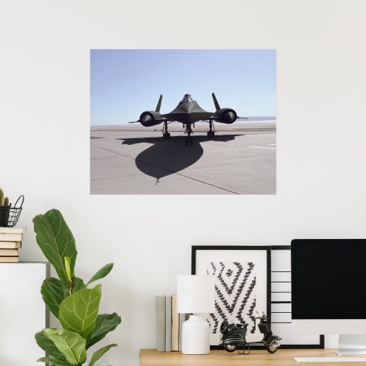 SR-71 Poster van Blackbird (Thuiskantoor)