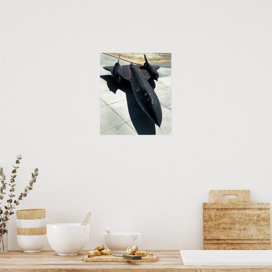 SR 71 Poster van Blackbird (Keuken)