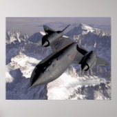 SR-71 Poster van Blackbird (Voorkant)