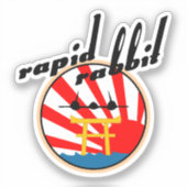 SR-71 Rapid Rabbit Patch Sticker (Voorkant)