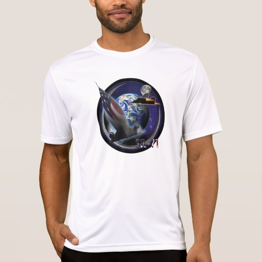 SR-71 Slagvogels met grote hoeken T-shirt (Voorkant)