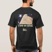 sr-71 t-shirt (Achterkant)