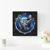 SR-71 ZWARTE HOGE RANGERS VIERKANTE KLOK (Huis)