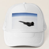SR-71 zwarte vogel Trucker Pet (Voorkant)