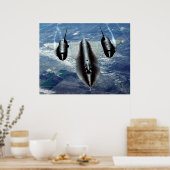 SR-71A Poster met vergrendeling (Keuken)