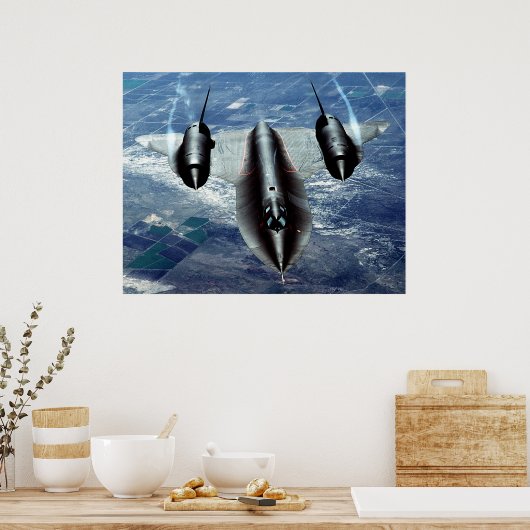 SR-71A Poster met vergrendeling (Keuken)