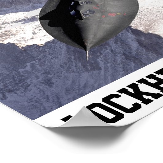 SR-71BlackbirdLockheed: AMERICAN MUSCLE Poster (Hoek)