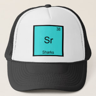Sr - Haaien Grappig Element Chemie Symbool T-Shirt Trucker Pet