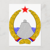 SR Montenegro wapenschild Briefkaart (Voorkant)