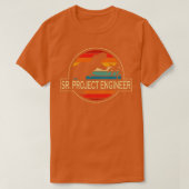 SR Project Engineer Dinosaur T-shirt (Design voorkant)