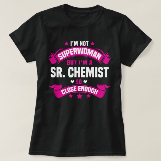 Sr. Scheikundige T-shirt (Design voorkant)