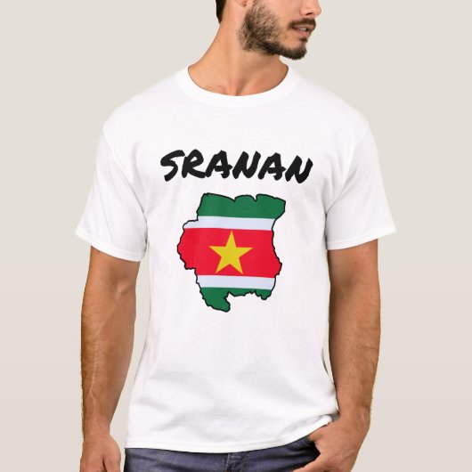 Sranan (Suriname) T-shirt (Voorkant)