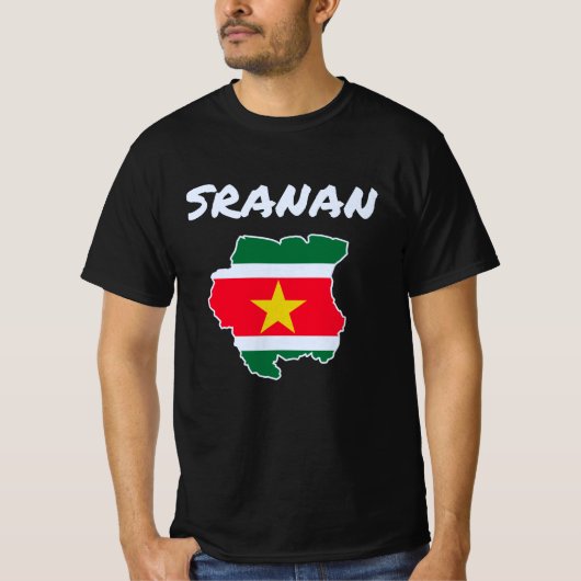 Sranan (Suriname) T-shirt (Voorkant)