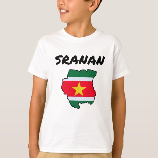 Sranan (Suriname) T-shirt (Voorkant)